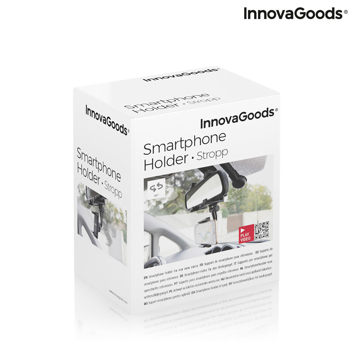 Smartphone Holder for Rearview Mirror Stropp InnovaGoods
